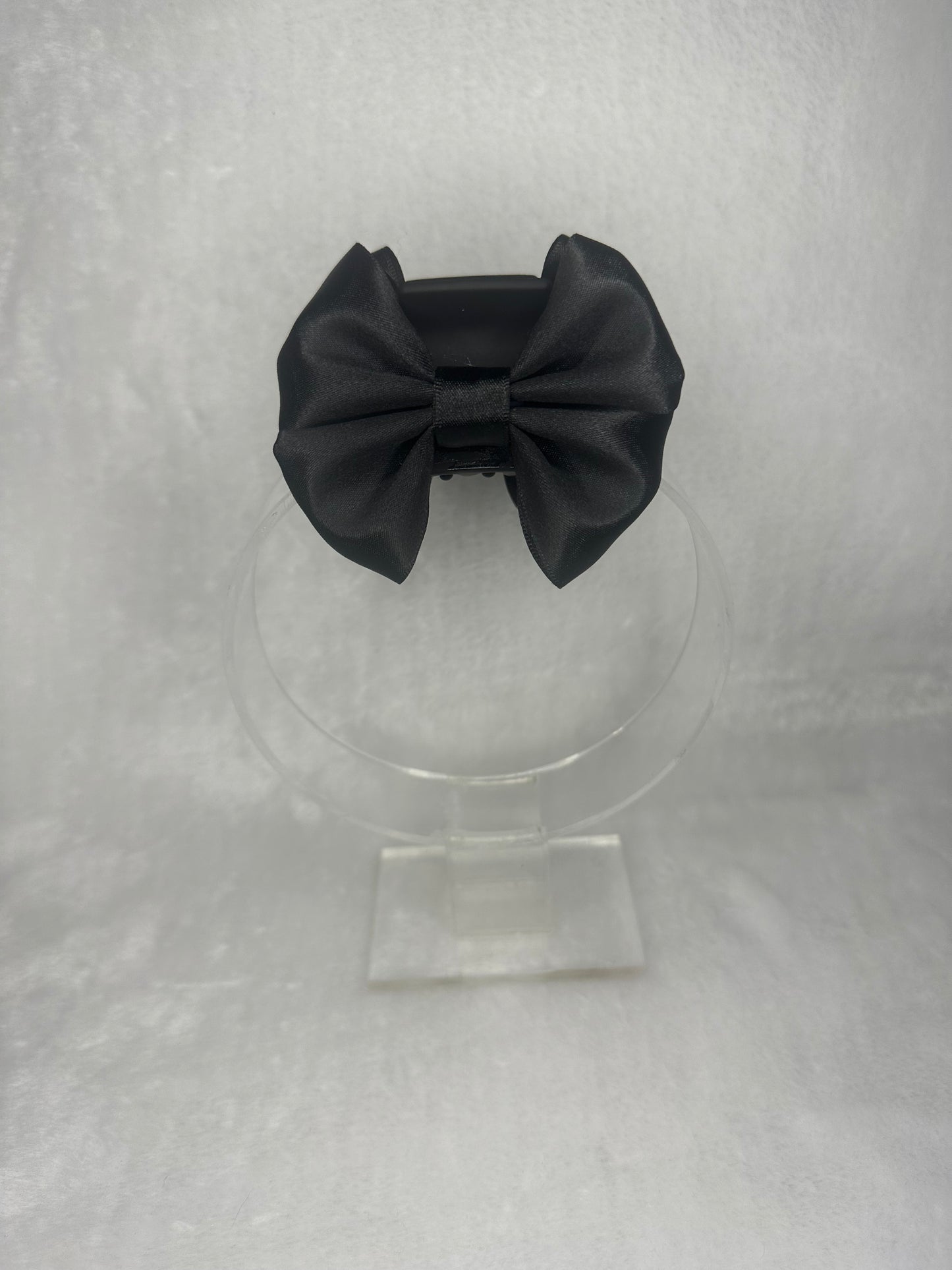 Double bow school claw clip