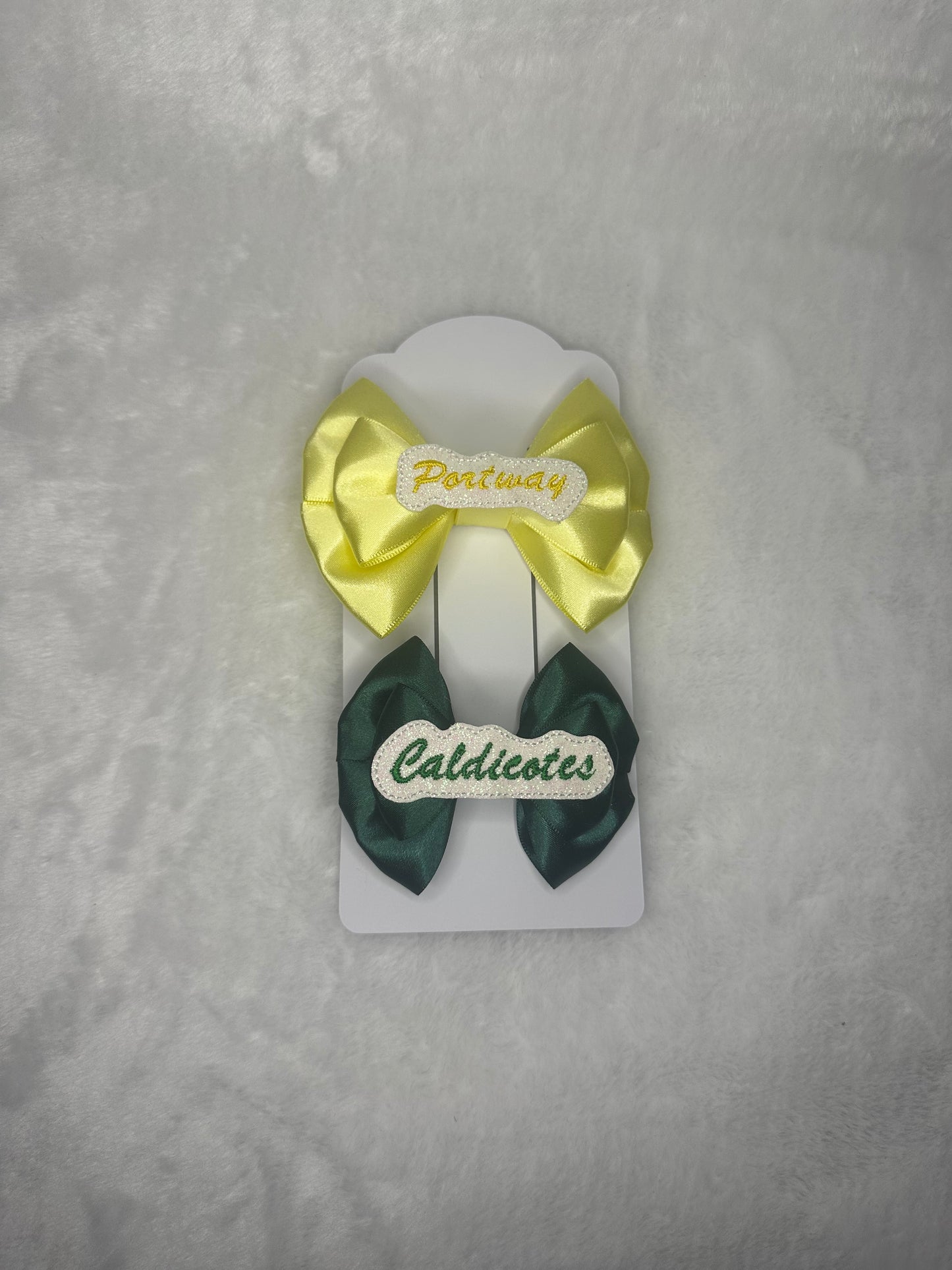School name bows