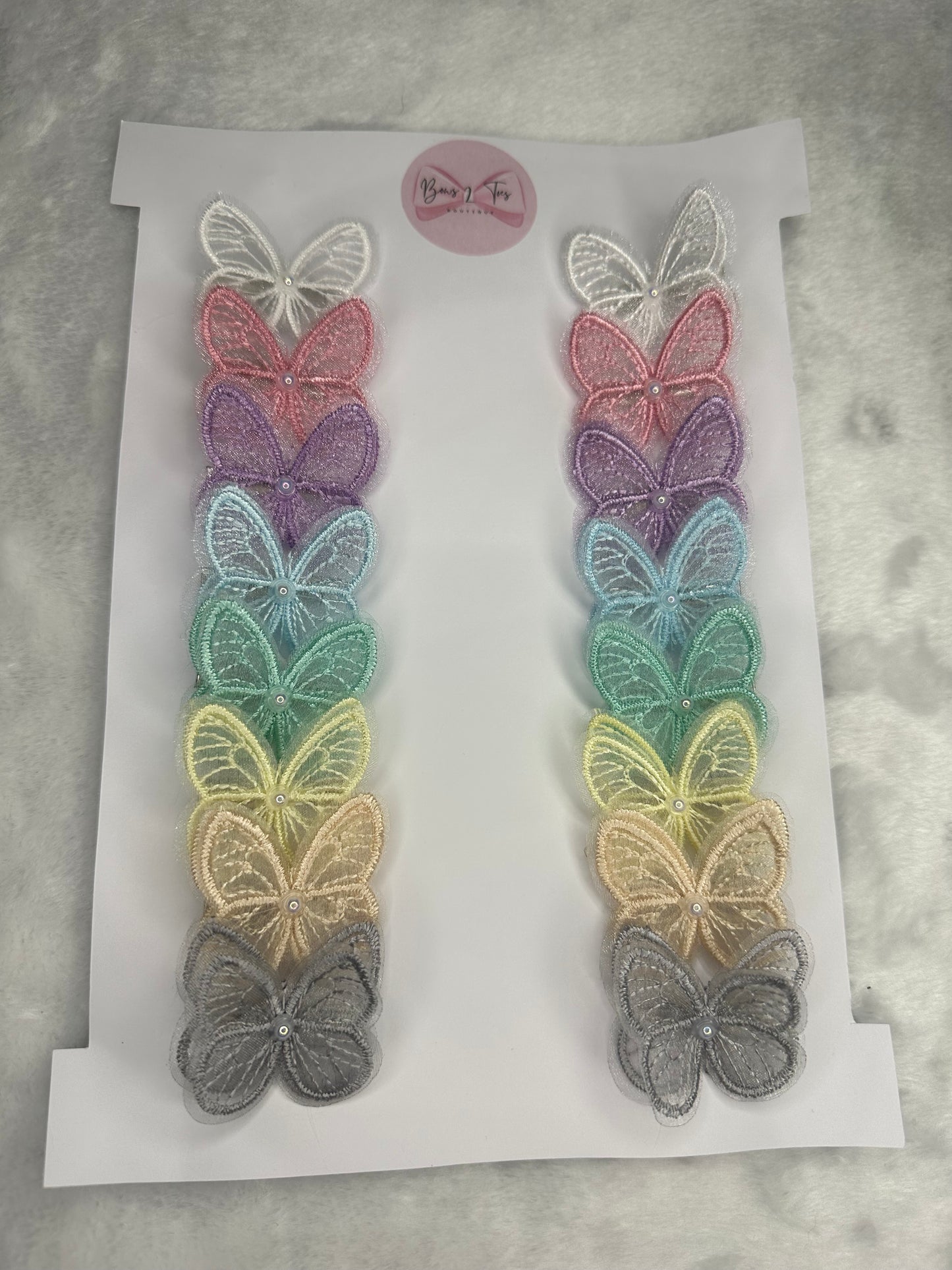 ‘Butterfly Pearl’ sliders set