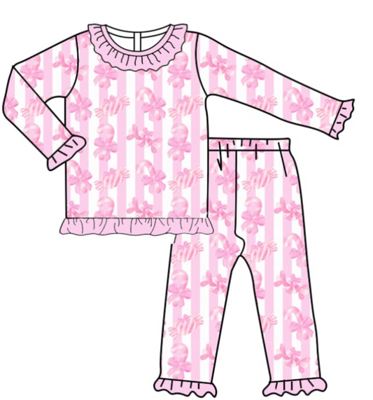 Candy lane (children’s Christmas pyjamas)