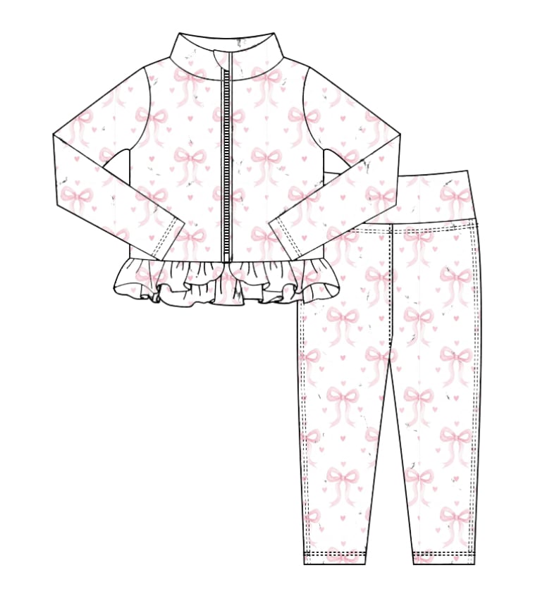 Bow babe gym set