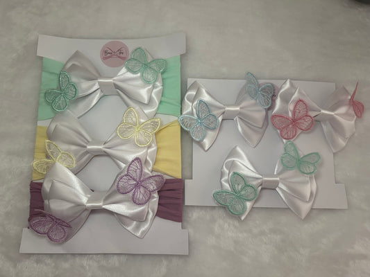 ‘Butterfly dream’ Mystery bundle (3 bows)- Single Clips