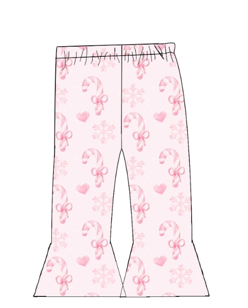 Candy cane flares