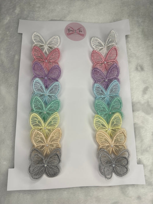 ‘Butterfly Pearl’ sliders set