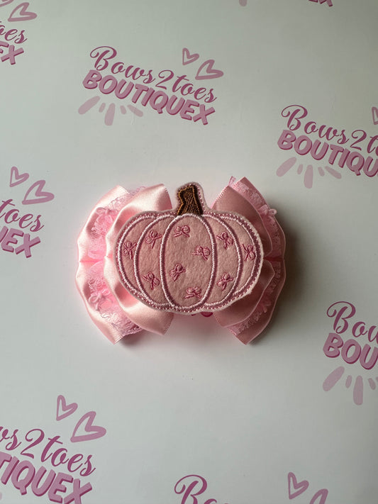Pretty pumpkin (Halloween feltie)